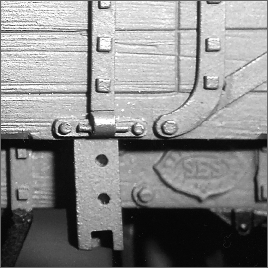 close up on bolts
